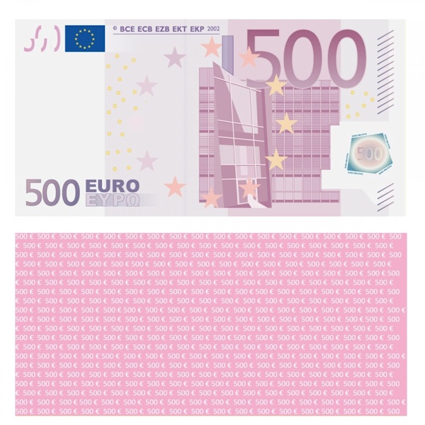 100x 500 Euro Premium Spielgeld 119 X 60 Mm Geld Banknoten Geldschein Money 75 Ebay