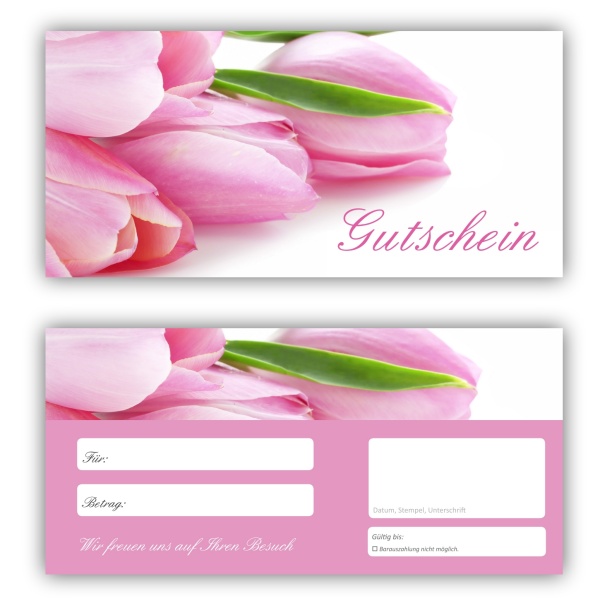 Blumen Gutscheine